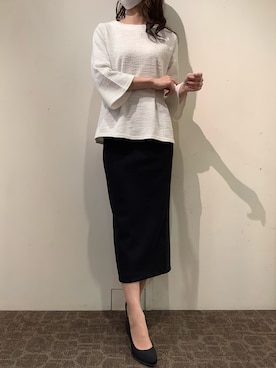 BRICK HOUSE by Tokyo Shirts 宮原ステラタウン店さん（レディース・166cm）の冬コーディネート