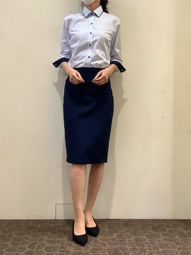 BRICK HOUSE by Tokyo Shirts 宮原ステラタウン店さん(レディース・166cm)の夏コーディネート