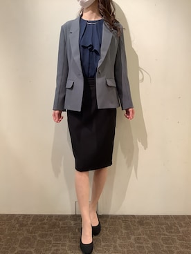 BRICK HOUSE by Tokyo Shirts 宮原ステラタウン店さん（レディース・166cm）の春コーディネート