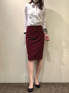 BRICK HOUSE by Tokyo Shirts 宮原ステラタウン店さん（レディース・166cm）の秋コーディネート