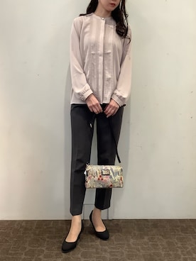 BRICK HOUSE by Tokyo Shirts 宮原ステラタウン店さん(レディース・166cm)の冬コーディネート
