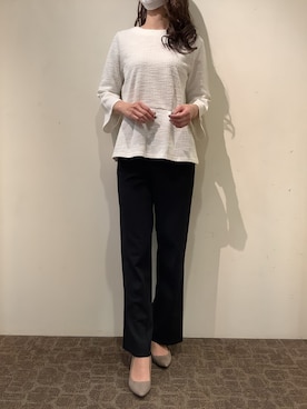 BRICK HOUSE by Tokyo Shirts 宮原ステラタウン店さん（レディース・166cm）の冬コーディネート