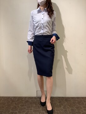 BRICK HOUSE by Tokyo Shirts 宮原ステラタウン店さん(レディース・166cm)の春コーディネート
