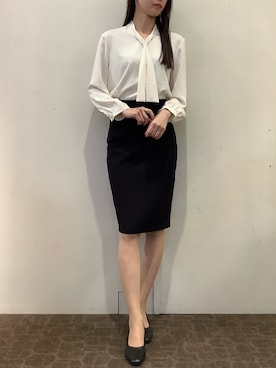 BRICK HOUSE by Tokyo Shirts 宮原ステラタウン店さん（レディース・166cm）の春コーディネート