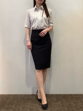 BRICK HOUSE by Tokyo Shirts 宮原ステラタウン店さん(レディース・166cm)の夏コーディネート