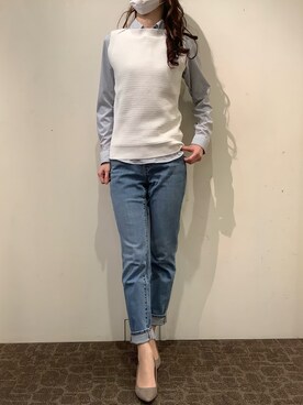 BRICK HOUSE by Tokyo Shirts 宮原ステラタウン店さん(レディース・166cm)の春コーディネート