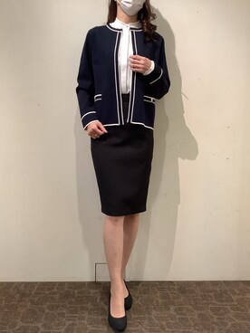 BRICK HOUSE by Tokyo Shirts 宮原ステラタウン店さん(レディース・166cm)の冬コーディネート
