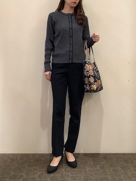 BRICK HOUSE by Tokyo Shirts 宮原ステラタウン店さん（レディース・166cm）の秋コーディネート