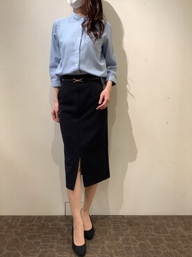 BRICK HOUSE by Tokyo Shirts 宮原ステラタウン店さん（レディース・166cm）の春コーディネート