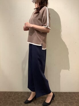 BRICK HOUSE by Tokyo Shirts 宮原ステラタウン店さん（レディース・166cm）の夏コーディネート