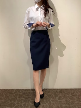 BRICK HOUSE by Tokyo Shirts 宮原ステラタウン店さん（レディース・166cm）の秋コーディネート