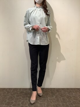 BRICK HOUSE by Tokyo Shirts 宮原ステラタウン店さん(レディース・166cm)の冬コーディネート