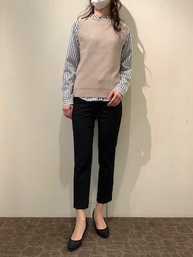 BRICK HOUSE by Tokyo Shirts 宮原ステラタウン店さん(レディース・166cm)の春コーディネート