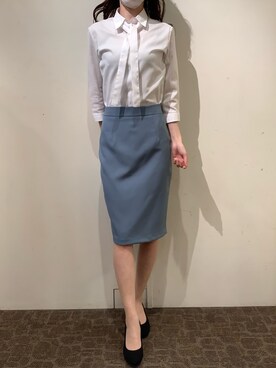 BRICK HOUSE by Tokyo Shirts 宮原ステラタウン店さん(レディース・166cm)の春コーディネート