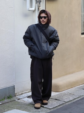 「乱痴気（ランチキ）のアイテム（シューズ）」を使った、乱痴気さん（メンズ・165cm）の冬コーディネート
