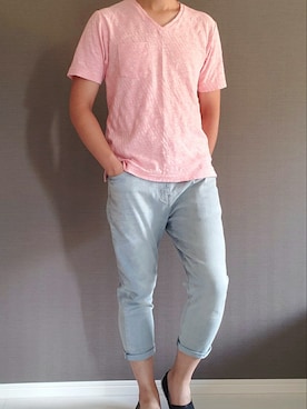 夢乃　ユズルさん（メンズ・172cm）の夏コーディネート