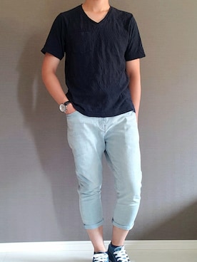 「夢乃ユズル」｜夢乃　ユズルさん（メンズ・172cm）の夏コーディネート