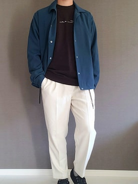 夢乃　ユズルさん（メンズ・172cm）の秋コーディネート