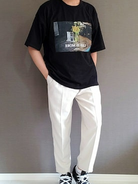 夢乃　ユズルさん（メンズ・172cm）の夏コーディネート