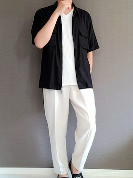 「夢乃ユズル」｜夢乃　ユズルさん（メンズ・172cm）の夏コーディネート