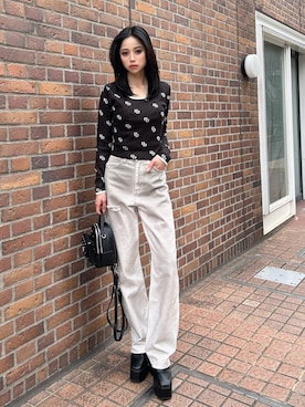 miiaさん（レディース・160cm）の冬コーディネート