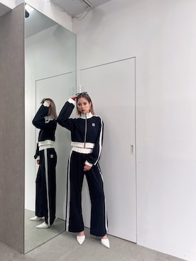 「GYDA（ジェイダ）のアイテム（その他シューズ）」を使った、miiaさん（レディース・160cm）の冬コーディネート