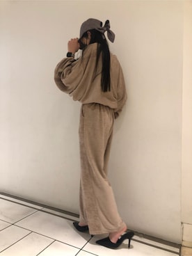 「cap」｜miiaさん（レディース・160cm）の秋コーディネート