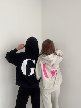 「GYDA（ジェイダ）のアイテム（その他）」を使った、miiaさん（レディース・160cm）の秋コーディネート