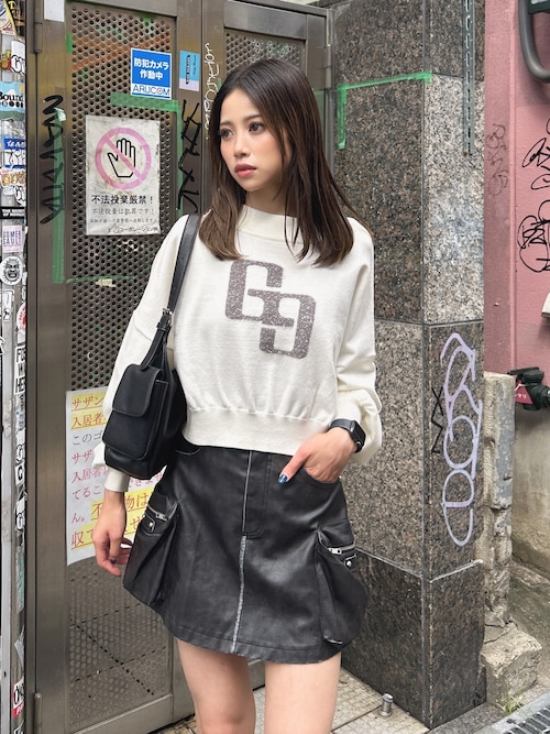 GGインターシャニットトップス（ニット⁄セーター）｜GYDA（ジェイダ