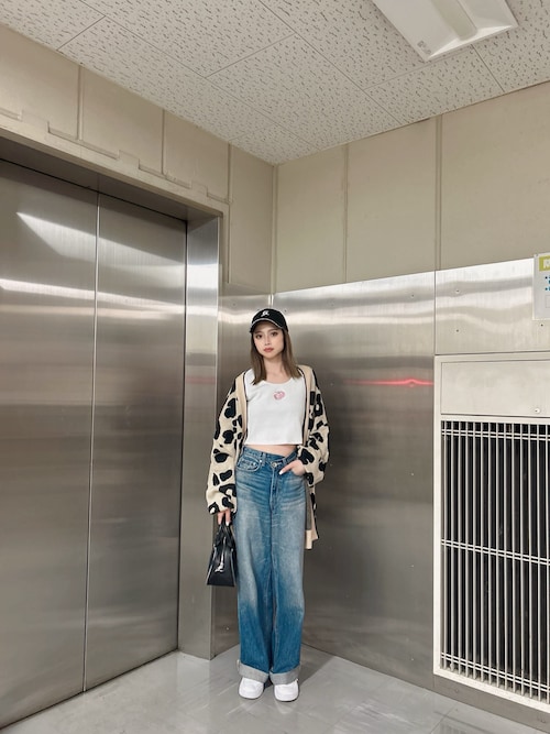 GYDA tシャツ ハーフスリーブGDロゴラインストーンテレコ