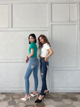 miiaさん（レディース・160cm）の春コーディネート