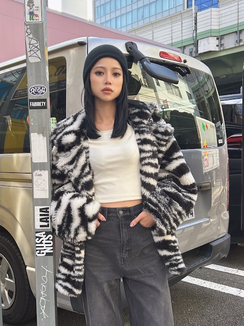 セール】コクーンエコファーブルゾン（ブルゾン）｜GYDA（ジェイダ）の