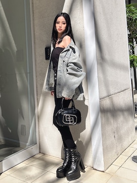 miiaさん（レディース・160cm）の春コーディネート