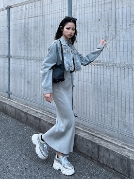 miiaさん(レディース・160cm)の春コーディネート