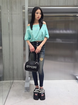 miiaさん(レディース・160cm)の夏コーディネート