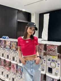 GYDA　Symmetry GYDAバイカラーTシャツ　0725427389 Symmetry GYDAバイカラーTシャツ[品番：MKSW0064905]｜GYDA