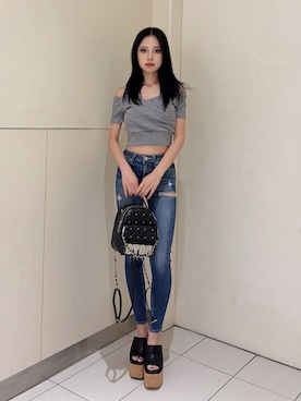 miiaさん(レディース・160cm)の夏コーディネート