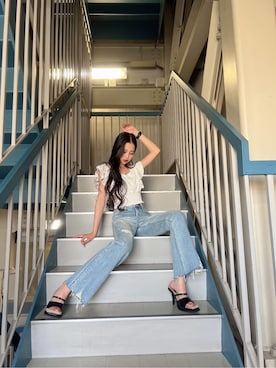 miiaさん（レディース・160cm）の夏コーディネート