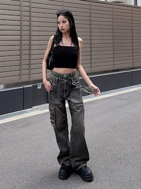 miiaさん(レディース・160cm)の夏コーディネート