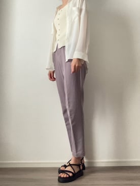 「リエディ(Re:EDIT)」｜ri さん（レディース・169cm）の夏コーディネート