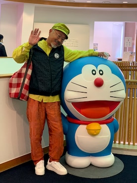「アイテム（雑貨/ホビー、ブルー系）」を使った、ryooooootanさん（メンズ・170cm）の秋コーディネート