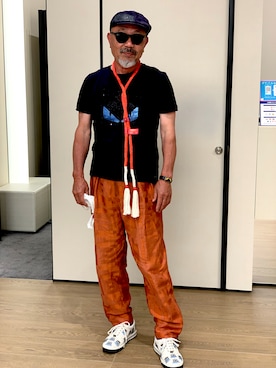 「DOLCE&GABBANA（ドルチェアンドガッバーナ）のアイテム（シューズ）」を使った、ryooooootanさん（メンズ・170cm）の秋コーディネート