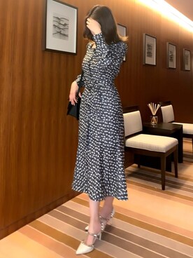 「RESEXXY（リゼクシー）のスタッズピンヒールパンプス（パンプス）」を使った、maikoさん（レディース・167cm）の秋コーディネート