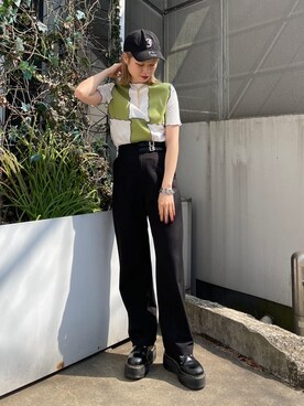 SAYAさん(レディース・161cm)の春コーディネート