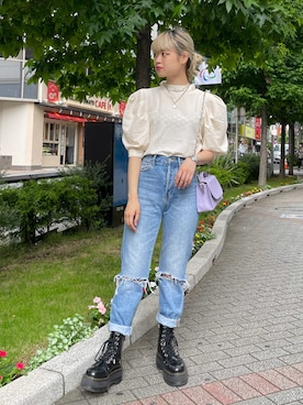 SAYAさん（レディース・161cm）の夏コーディネート