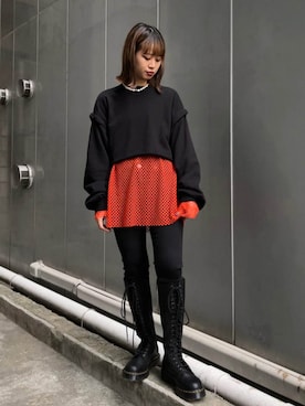 SAYAさん（レディース・161cm）の冬コーディネート