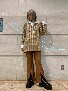 SAYAさん（レディース・161cm）の秋コーディネート