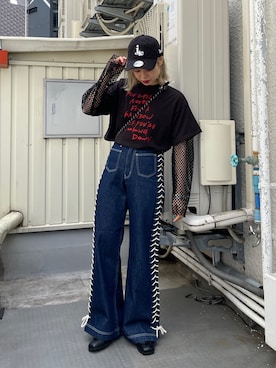 SAYAさん(レディース・161cm)の春コーディネート