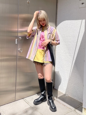 SAYAさん（レディース・161cm）の春コーディネート