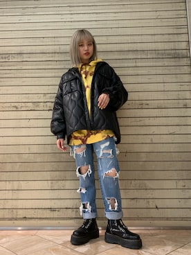 SAYAさん（レディース・161cm）の秋コーディネート